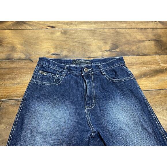 Vintage Y2K Boys South Pole Dark Wash Jeand Size 12 - Picture 3 of 10
